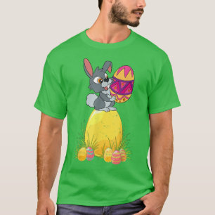 Camiseta Conejo Cute Bunny Lover Easter Day Easter Eggs Hap