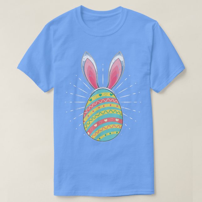 Camiseta Conejo Cute Ears Easter Bunny Lover Easter Egp Hap (Diseño del anverso)