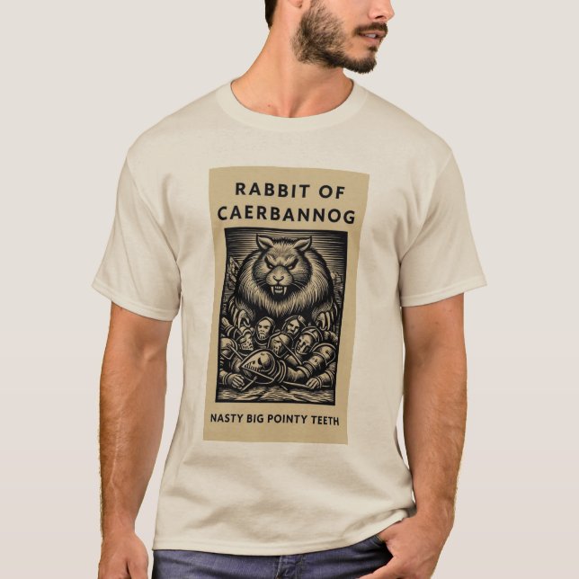 CAMISETA CONEJO DE CAERBANNOG (Anverso)