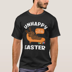Camiseta Conejo de chocolate divertido con conciencia sobre