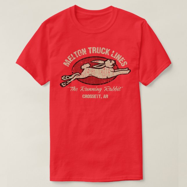 Camiseta Conejo de conducción de camiones MTL 1954 (Diseño del anverso)
