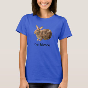 Camiseta Conejo de conejito salvaje del vegano del conejo