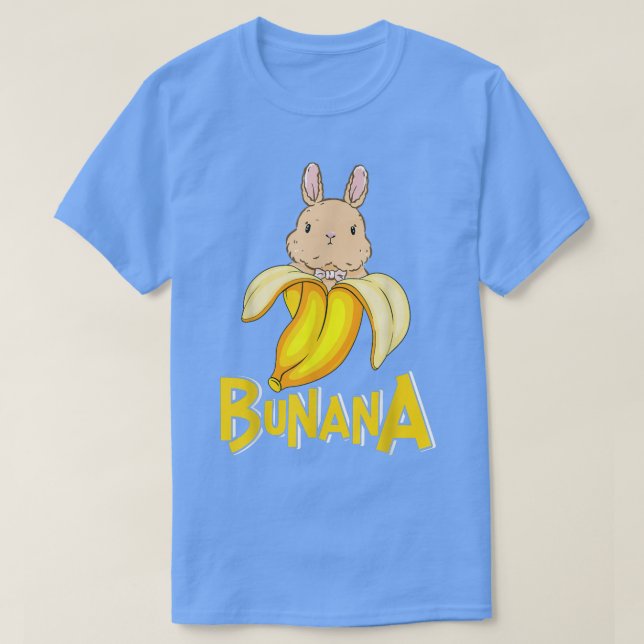 Camiseta Conejo de conejo bananero 127 (Diseño del anverso)