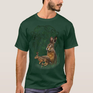 Camiseta Conejo de conejo Celtic Knot Hare