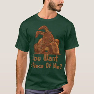 Camiseta Conejo De Conejo De Chocolate De Pascua Divertido