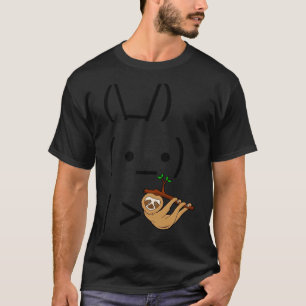 Camiseta Conejo De Conejo De Conejo De Ascii Con Una Leche