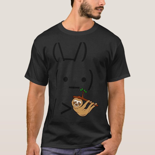 Camiseta Conejo De Conejo De Conejo De Ascii Con Una Leche (Anverso)
