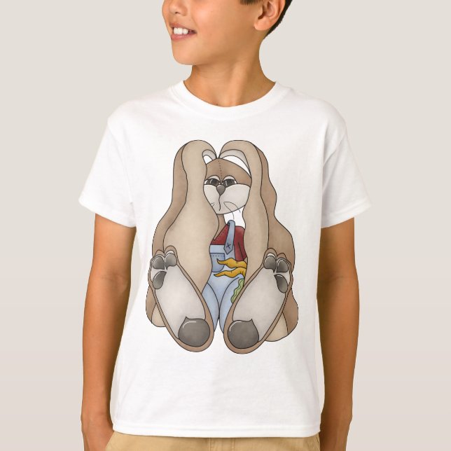 Camiseta Conejo de conejo de conejo de chico (Anverso)