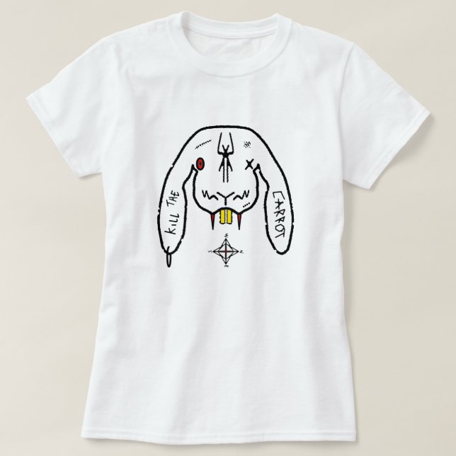 Camiseta Conejo de Doom v3 (Diseño del anverso)