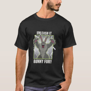 Camiseta Conejo de Fitness Poder Titán DESATA LA FURIA DEL 