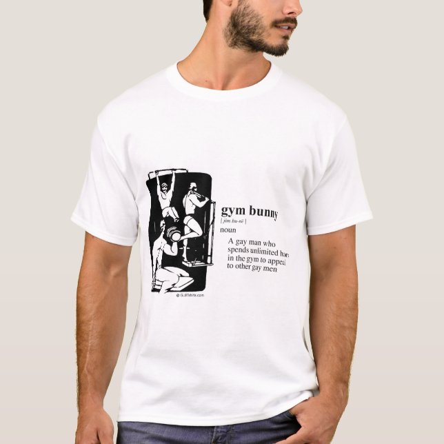 CAMISETA CONEJO DE GIMNASIO (Anverso)