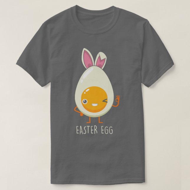 Camiseta Conejo de Huevo de Pascua Conejo Conejo Conejo Fel (Diseño del anverso)