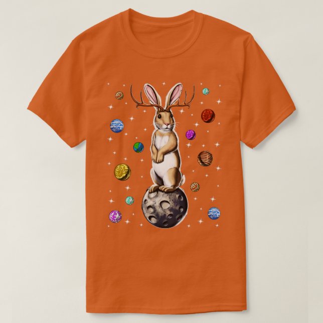 Camiseta Conejo de Jackalope (Diseño del anverso)