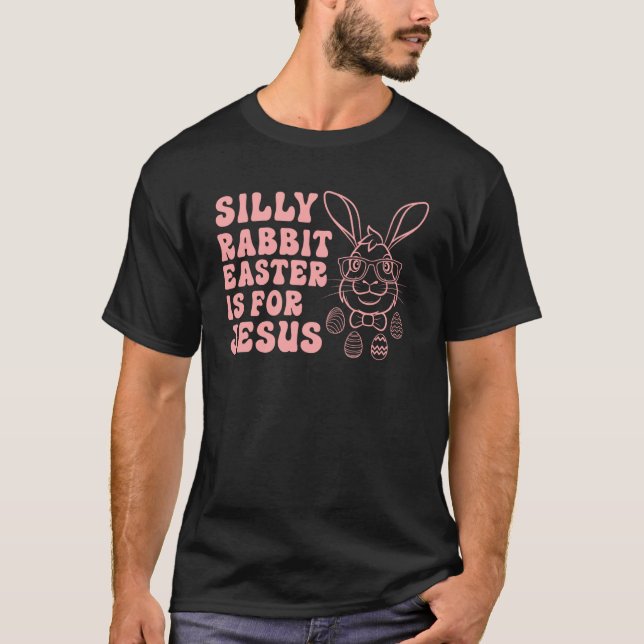 Camiseta Conejo de Jesús de Pascua Lindo (Anverso)