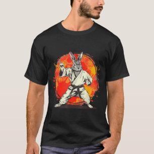Camiseta Conejo de Judo Bunny Naturaleza Kickboxing Taekwon