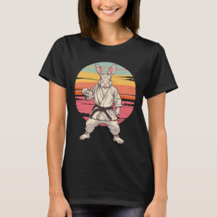 Camiseta Conejo de Judo Bunny Naturaleza Kickboxing Taekwon