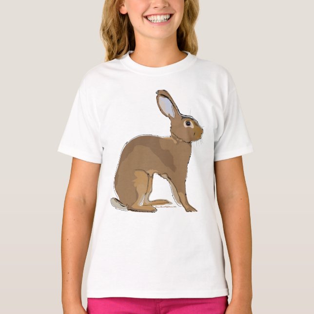 Camiseta Conejo de liebre belga (Anverso)