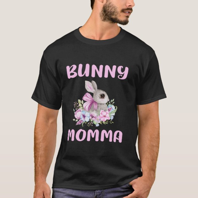 Camiseta Conejo de mamá madre dueña de madre amante Chica f (Anverso)