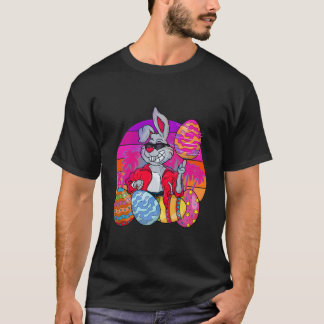 Camiseta Conejo de Miami Mascota de Pascua Huevos Animal
