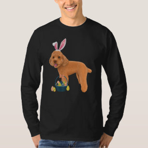 Camiseta Conejo de Orejas Poodle Perro Cute Conejo de Perro
