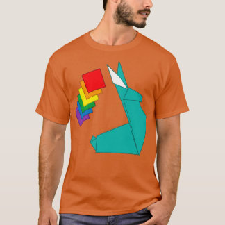Camiseta Conejo de origami 6
