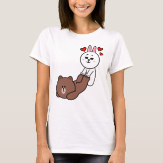 Camiseta Conejo de oso marrón ser mi amante150