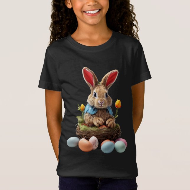 Camiseta Conejo de Pascua (Anverso)