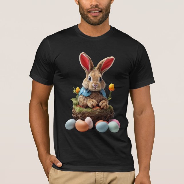 Camiseta Conejo de Pascua (Anverso)