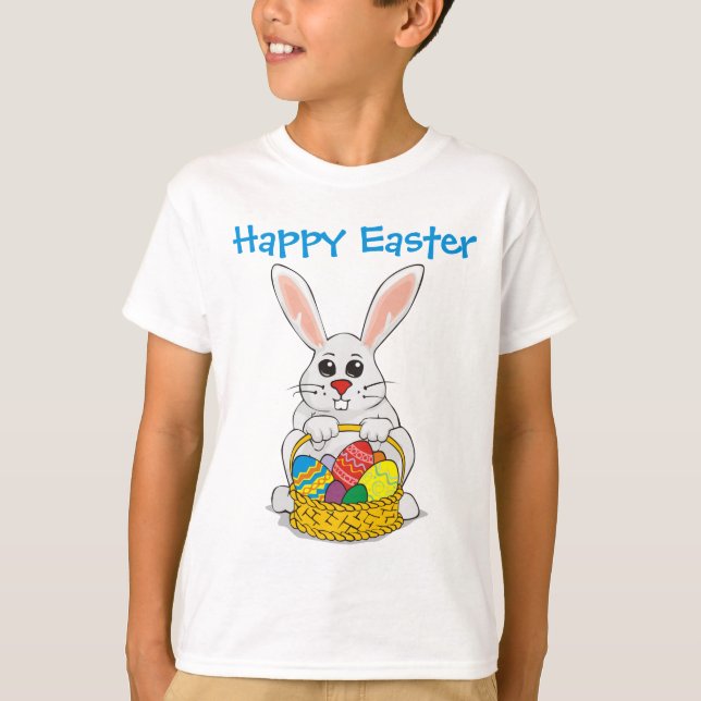 Camiseta conejo de Pascua (Anverso)