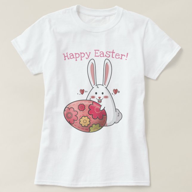 Camiseta Conejo de Pascua (Diseño del anverso)