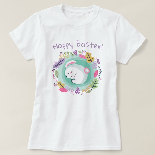 Camiseta Conejo de Pascua (Diseño del anverso)