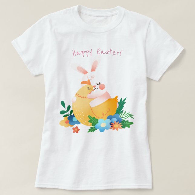 Camiseta Conejo de Pascua (Diseño del anverso)