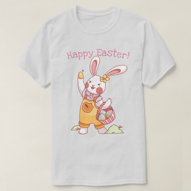 Camiseta Conejo de Pascua (Diseño del anverso)