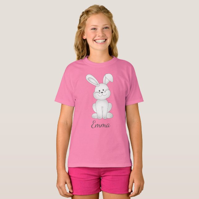 Camiseta conejo de Pascua (Anverso completo)