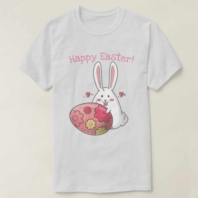 Camiseta Conejo de Pascua (Diseño del anverso)