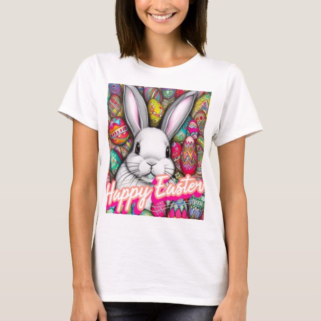 Camiseta Conejo de Pascua (Anverso)