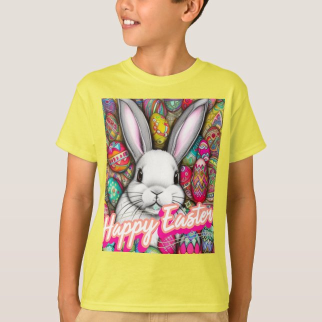 Camiseta Conejo de Pascua (Anverso)