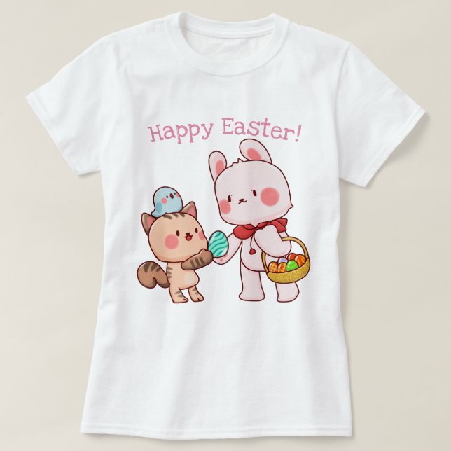 Camiseta Conejo de Pascua (Diseño del anverso)