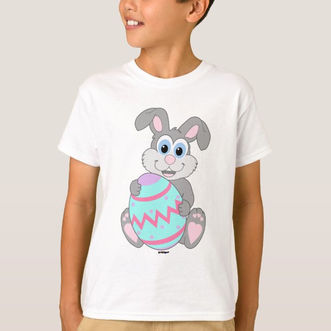 Camiseta Conejo de Pascua (Anverso)