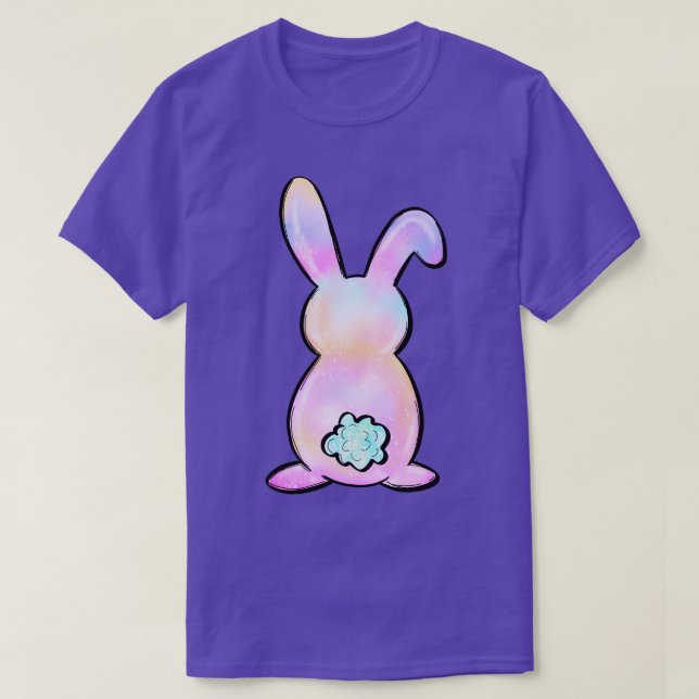 Camiseta conejo de pascua (2) (Diseño del anverso)