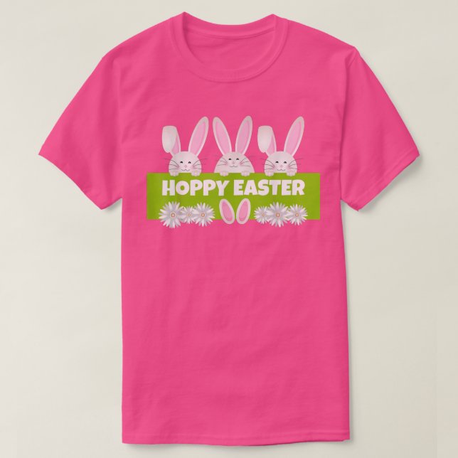 Camiseta Conejo de Pascua, a algunos conejitos les encanta  (Diseño del anverso)