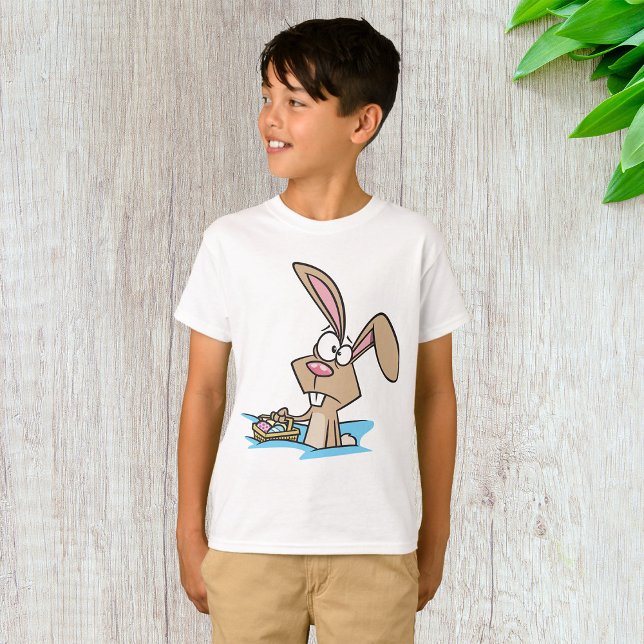 Camiseta Conejo de Pascua con Cesta de Huevos (Subido por el creador)
