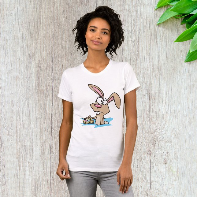 Camiseta Conejo de Pascua con Cesta de Huevos (Subido por el creador)
