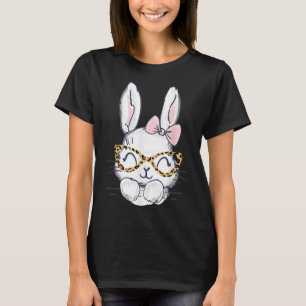 Camiseta Conejo de Pascua con gafas de guepardo para mamá
