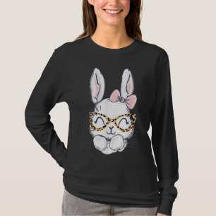 Camiseta Conejo de Pascua con gafas de guepardo para mamá
