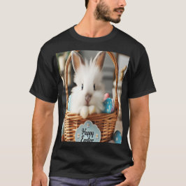 Camiseta Conejo de Pascua con sus huevos.