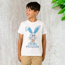 Camiseta Conejo De Pascua Con Una Veta De Bow