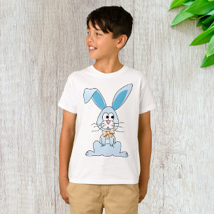 Camiseta Conejo De Pascua Con Una Veta De Bow