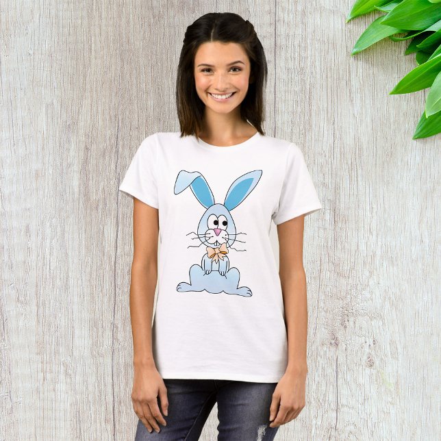 Camiseta Conejo De Pascua Con Una Veta De Bow (Subido por el creador)
