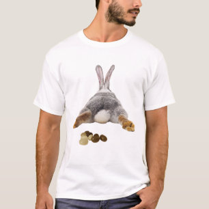 Camiseta Conejo de Pascua Culo de Conejo Jelly Bean Caca Ma